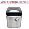 image:imageFrigidaire EFIC115 Extra Large Ice Maker Stainless Steel 48 lbs per Day48 lbs of Ice per day